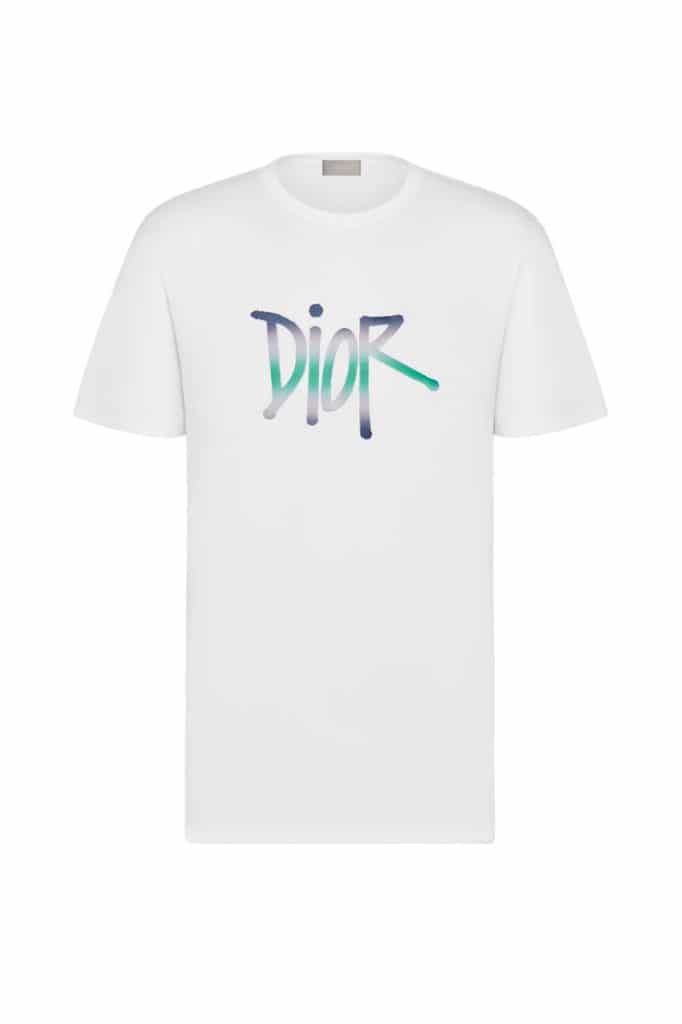 Shawn Stussy x DIOR Logo T-Shirts
