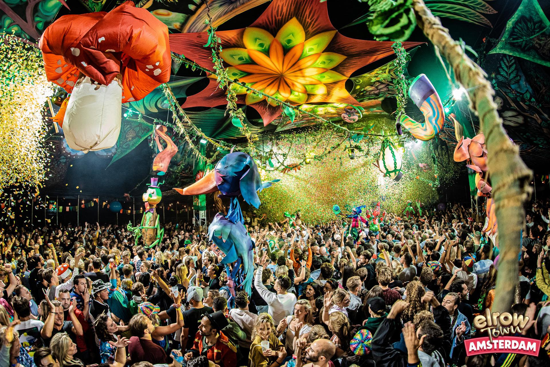 elrow Town Amsterdam 2021 line-up