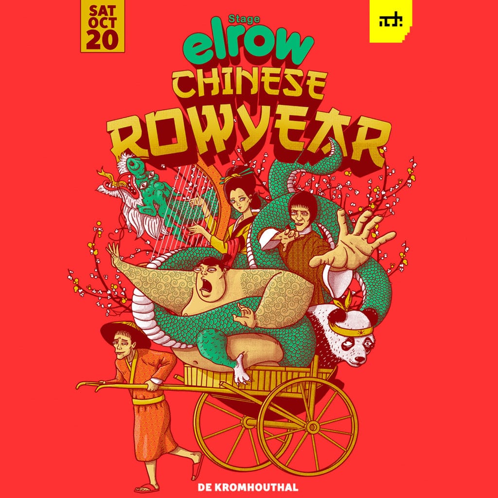 elrow ADE 2018 Chinese Rowyear