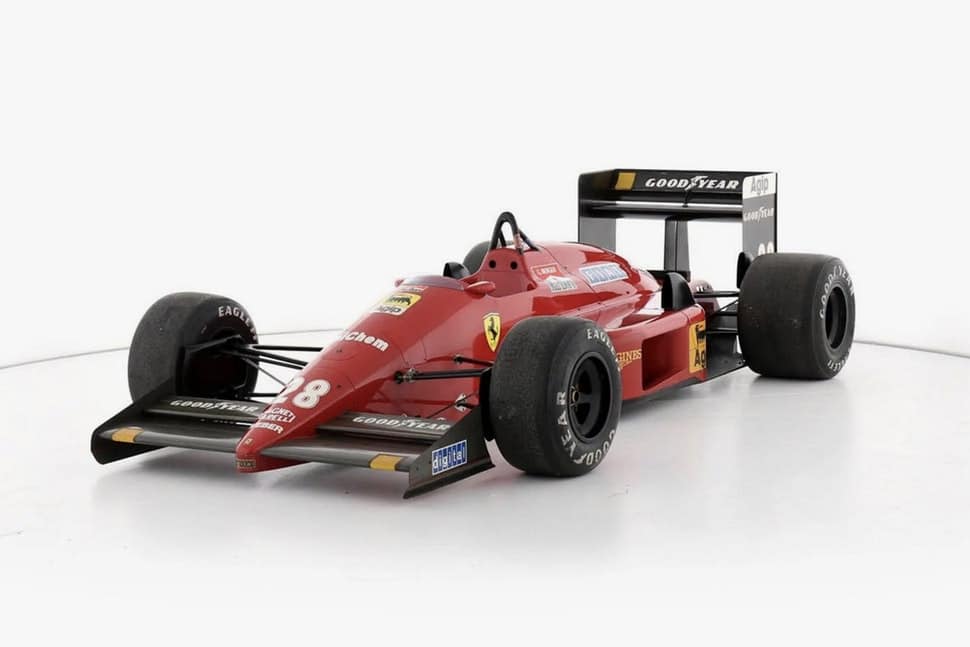 Ferrari F1/87- Enzo Ferrari Formule 1-auto