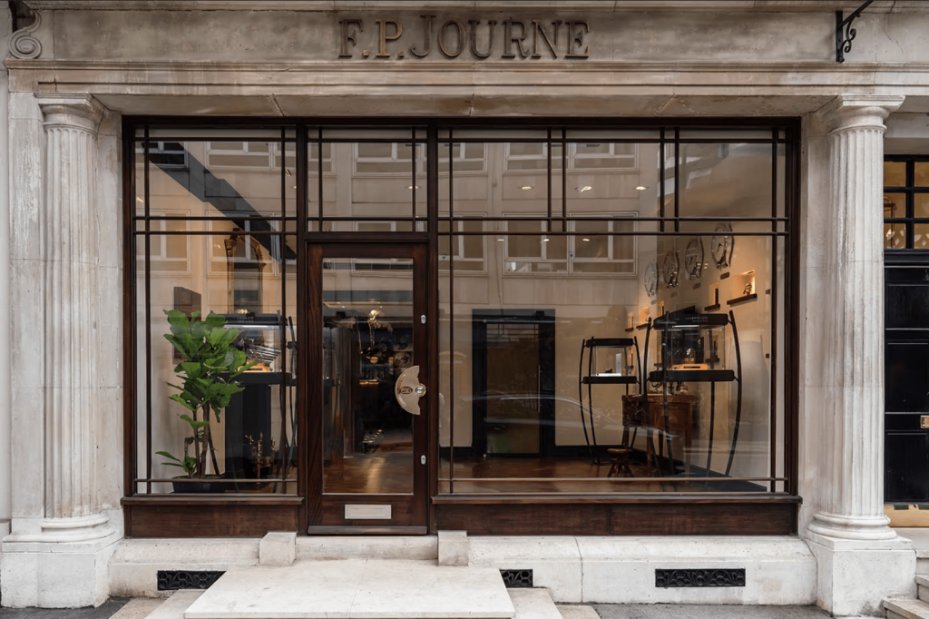 F.P. Journe Boutique Mayfair Londen winkel