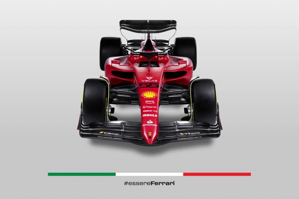 2022 Ferrari F1-75 - nieuwe Formule 1-auto Ferrari