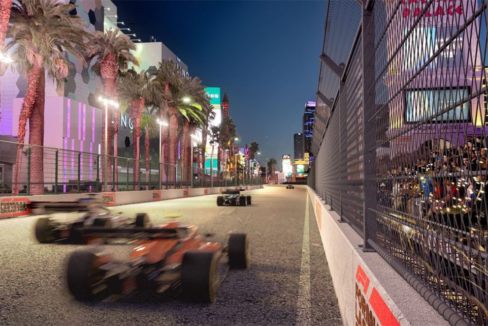 Grand Prix Formule 1 Las Vegas Circuit 2023 baan