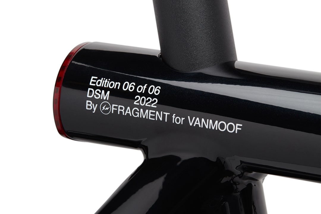 fragment design x VanMoof S3 e-bike samenwerking