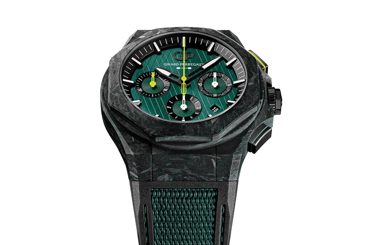 Girard-Perregaux Laureato Absolute Chronograph Aston Martin F1 Edition horloge