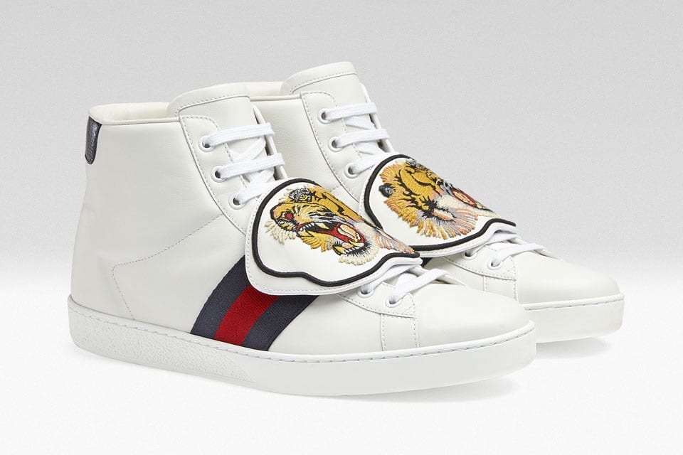Gucci Ace patches sneakers