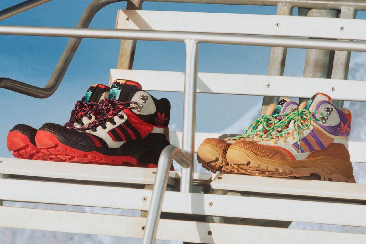 Gucci x adidas lace-up boots après-ski