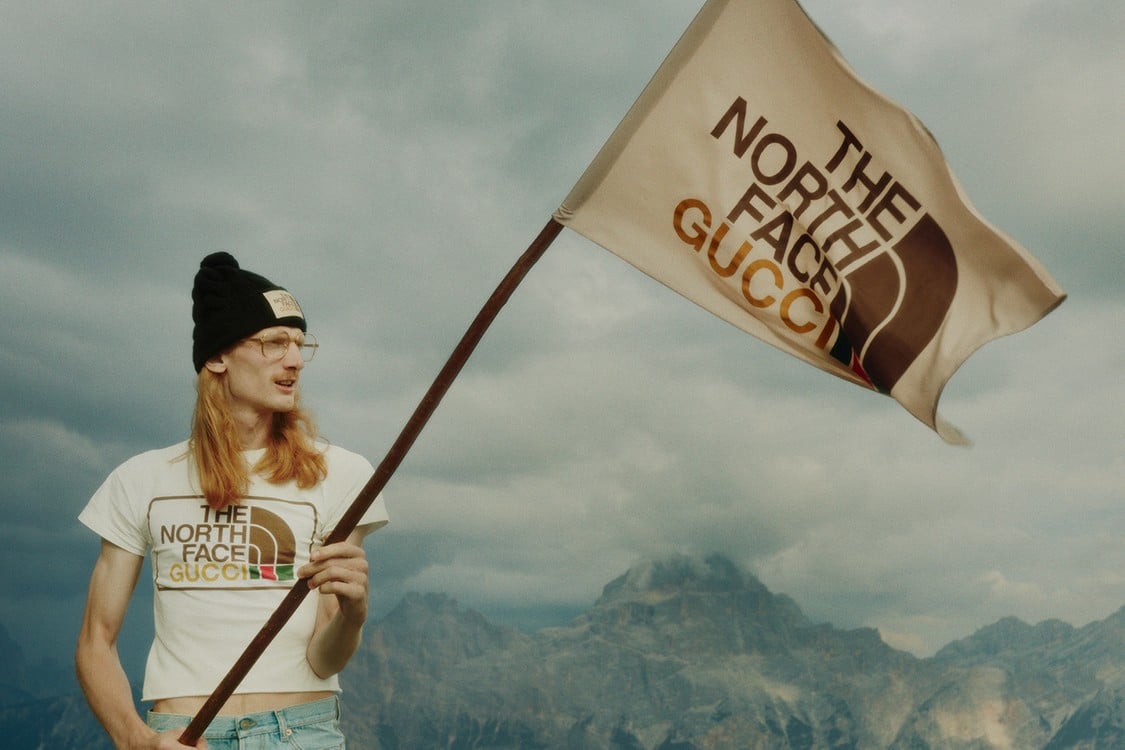 The North Face x Gucci collectie