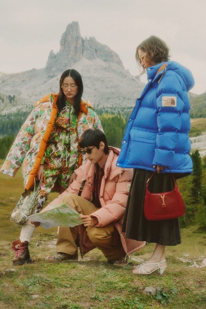 The North Face x Gucci collectie