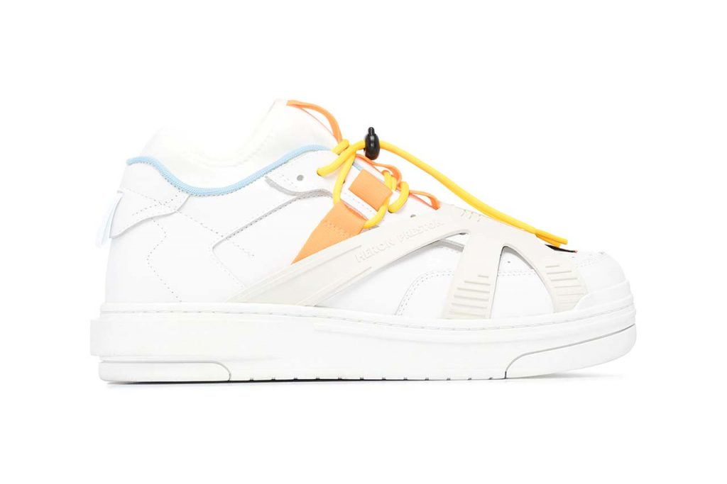 Heron Preston Protection Low-Top Leather Sneakers