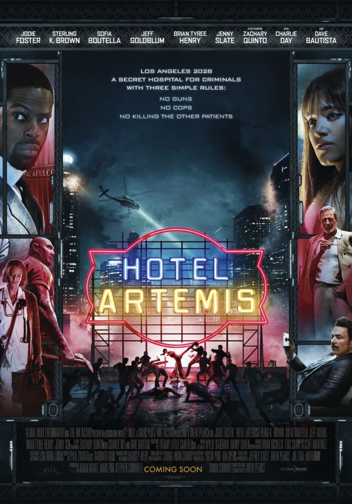 Hotel Artemis poster nl