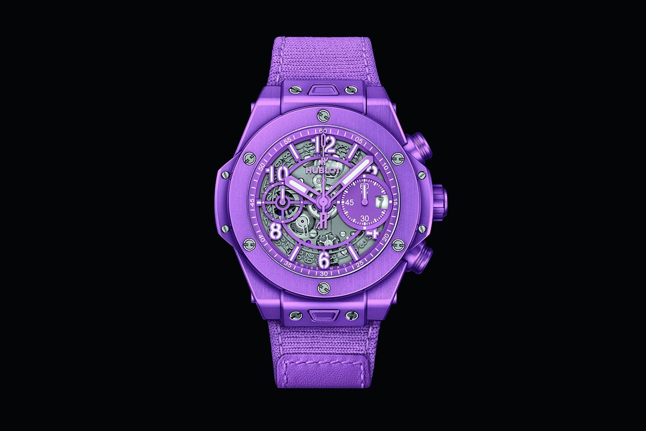 Hublot Big Bang Unico Summer Purple limited edition chronograph