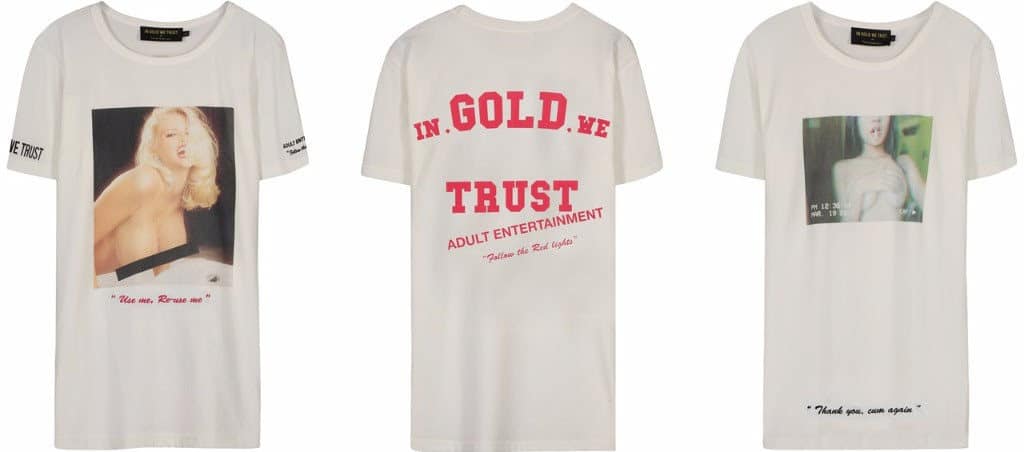 In Gold We Trust kopen SEX collection
