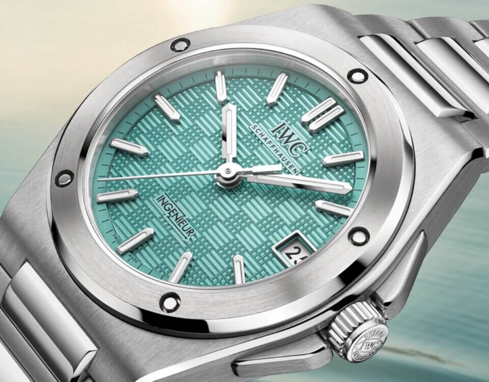 IWC Ingenieur Automatic 35 Pool Blue