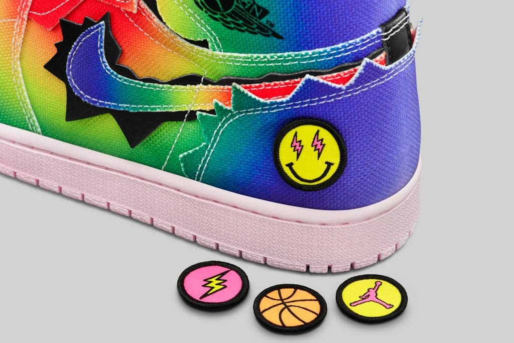 J Balvin x Air Jordan 1 sneakers