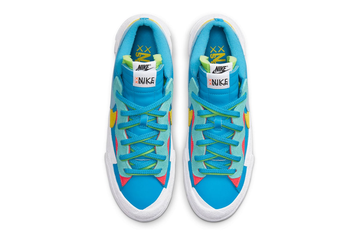 KAWS x sacai Nike Blazer Low "Neptune Blue"
