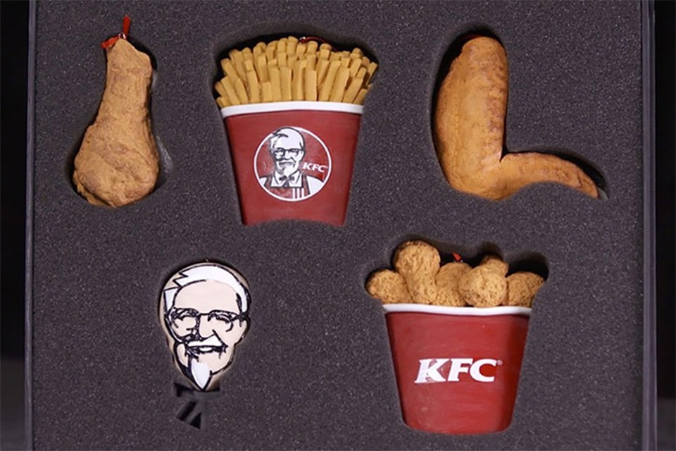 KFC kertsboomversiering