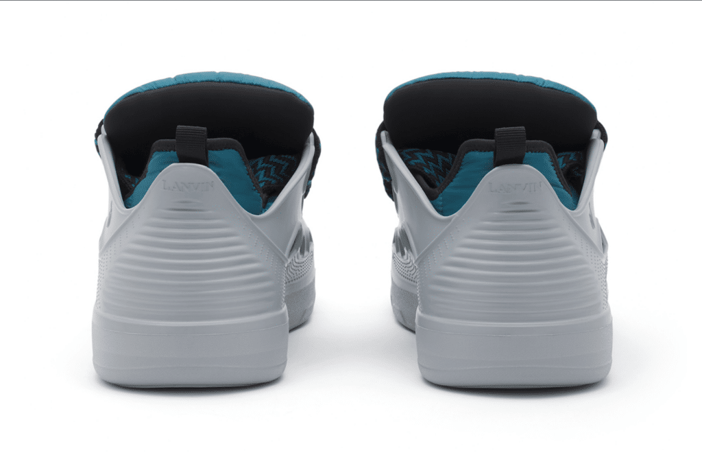 lanvin curb color block rubber sneakers