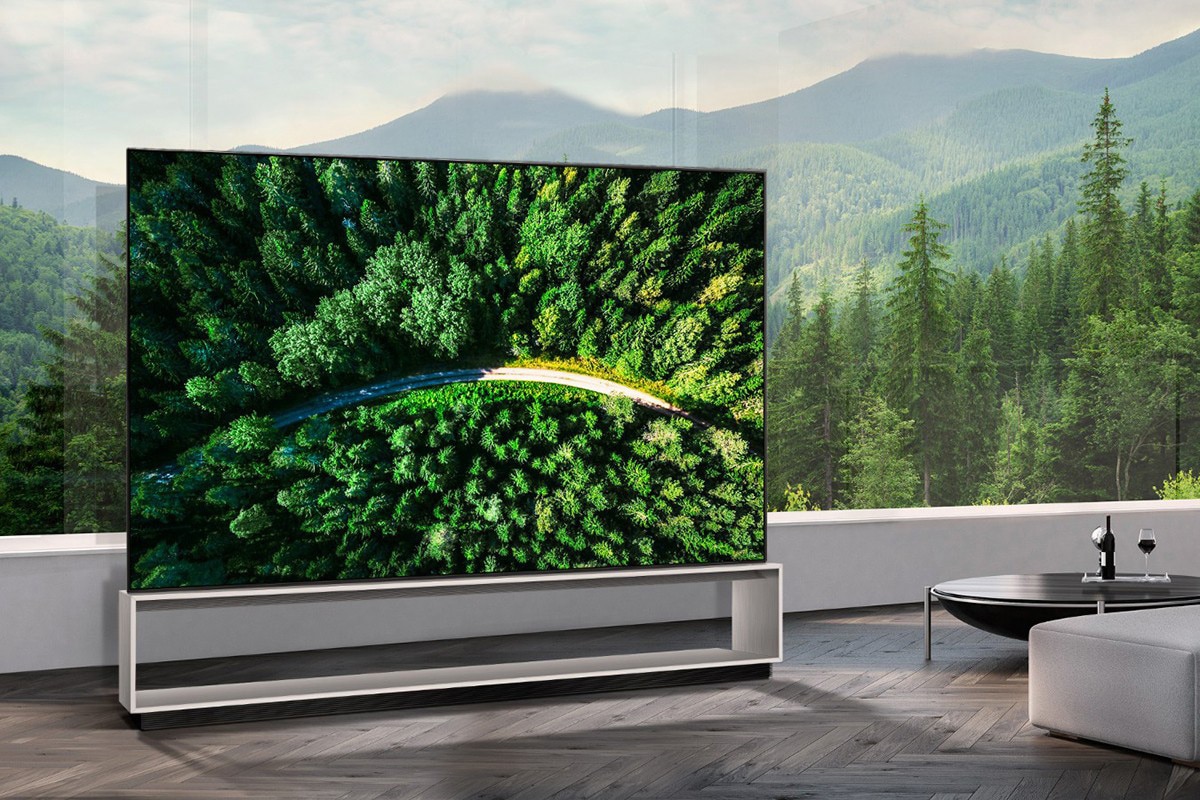 88-inch LG 8K OLED TV