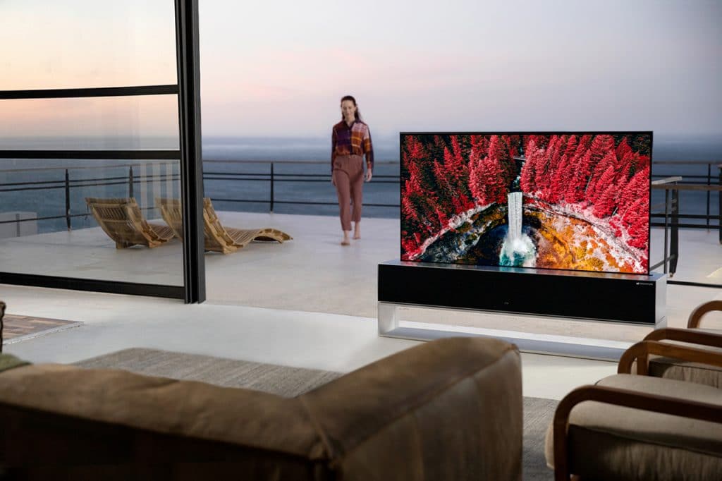 LG SIGNATURE OLED R oprolbare TV 4K