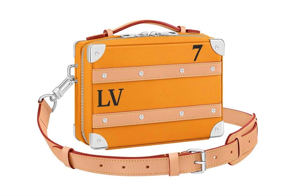 Louis Vuitton "7" tassen zijn hommage zevende seizoen Virgil Abloh