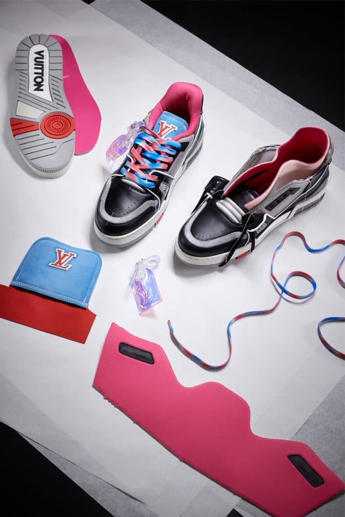  SS21 Louis Vuitton LV Trainer Upcycling