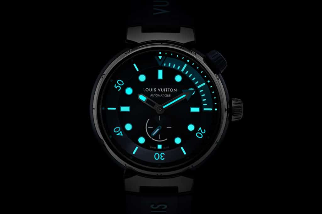 Louis Vuitton Street Diver Tambour horloge