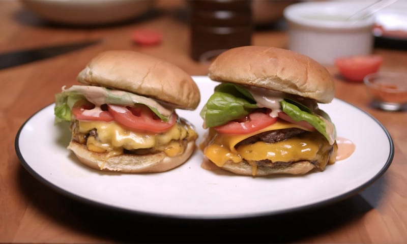 In-N-Out burger thuis maken & Shake Shack Burger thuis maken recept