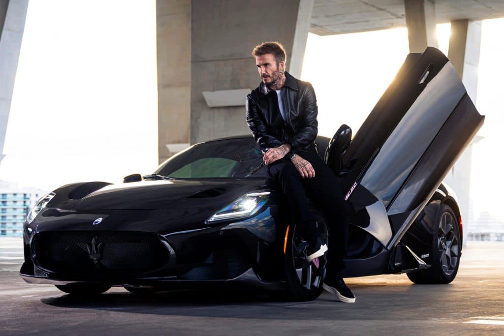 David Beckham x Maserati MC20 Fuoriserie Edition