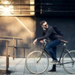 fietsen naar werk gezond milieu