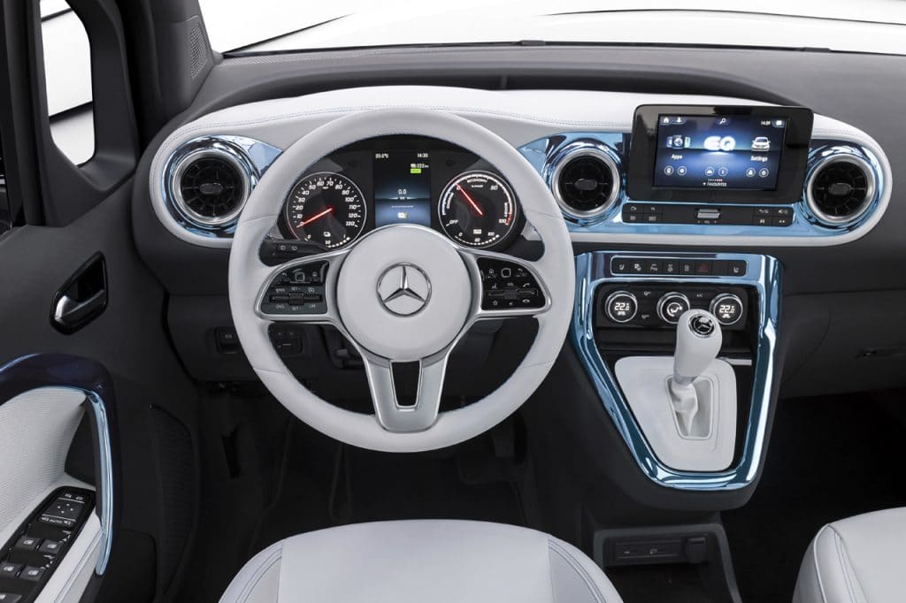 Elektrische Mercedes-Benz EQT T-Klasse
