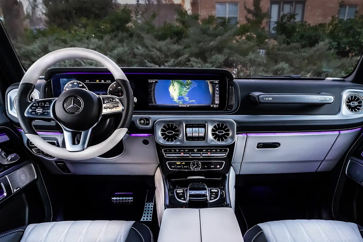 Nieuwe Mercedes-Benz G-Klasse Edition 550 eert G-Wagon