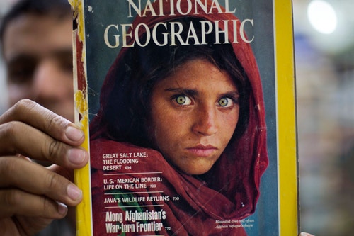 National Geographic Magazine Covers Timelapse Video