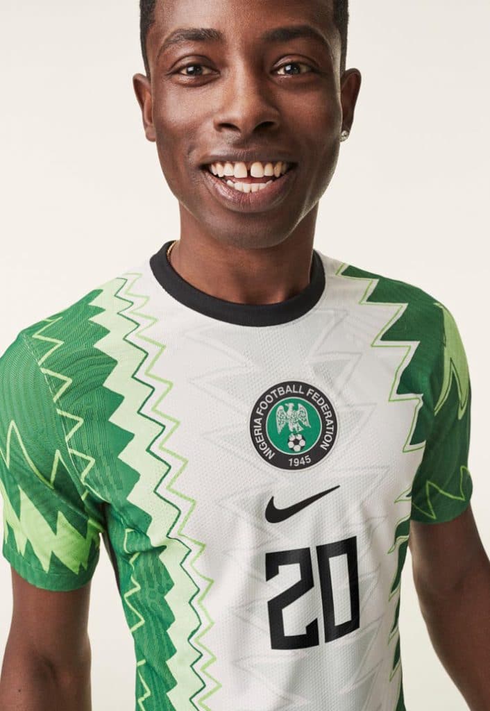 Nike 2020 voetbalshirt van Nigeria