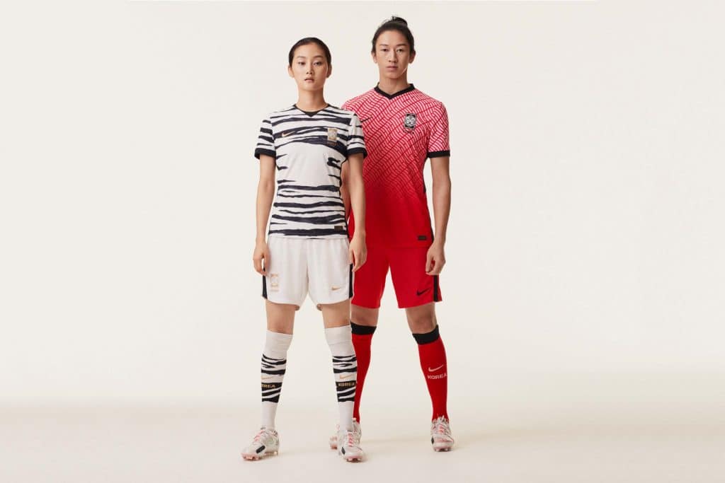 Nike 2020 voetbalshirt van Zuid-Korea