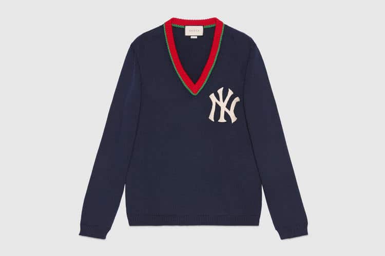 NY Yankees x Gucci collectie