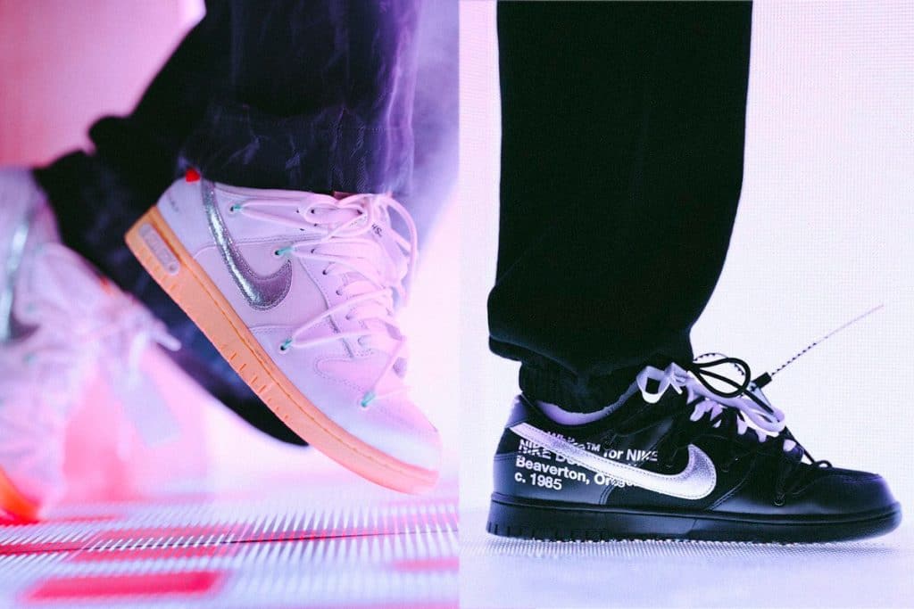 Off White x Nike Dunk Low "THE 50" release informatie 01 & 50