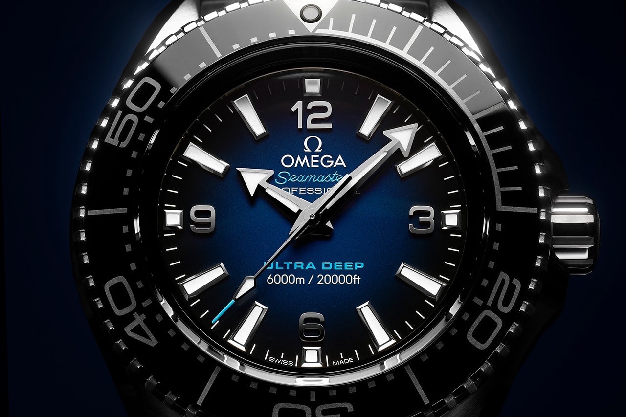 Omega Seamaster Planet Ocean Ultra Deep-collectie 6000 meter diep