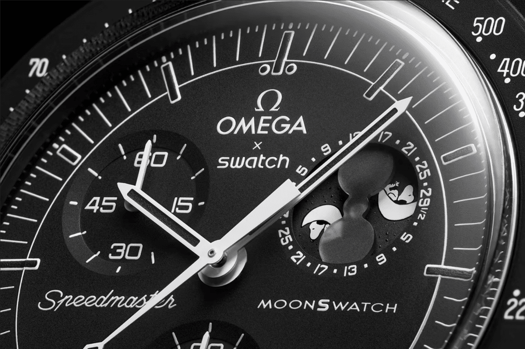 Omega x Swatch  MoonSwatch Mission to the Moonphase snoopy