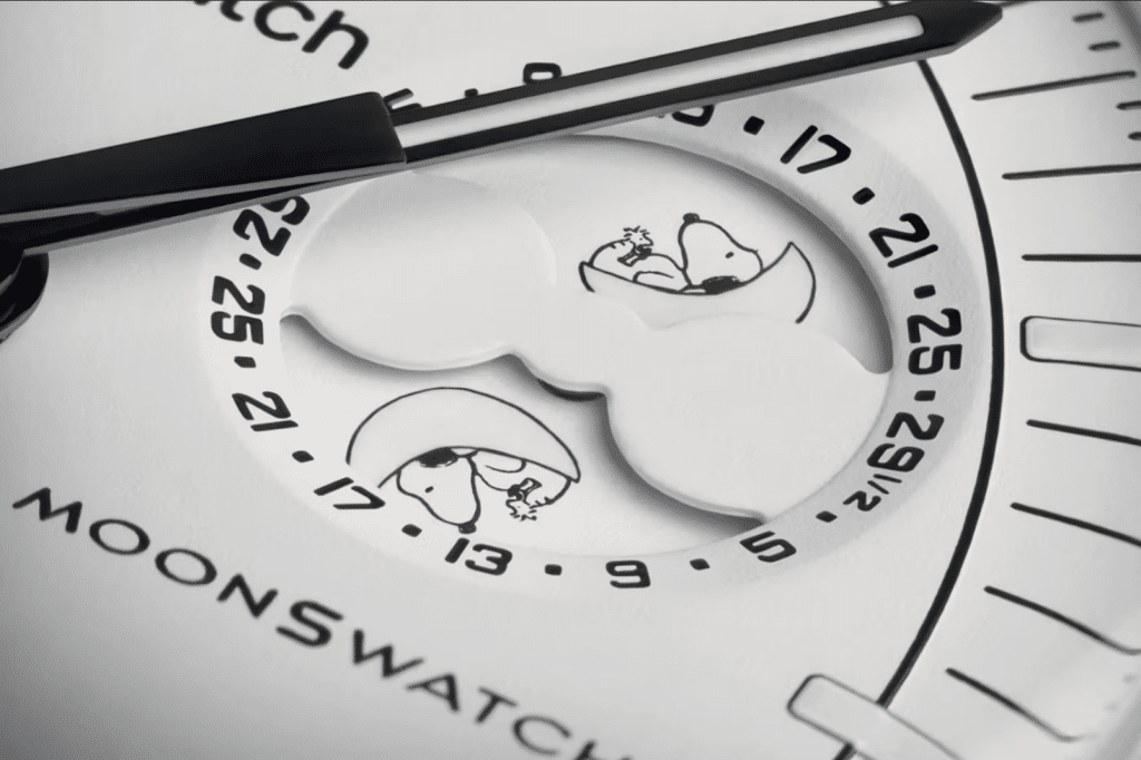 omega swatch Mission to the Moonphase MoonSwatch snoopy