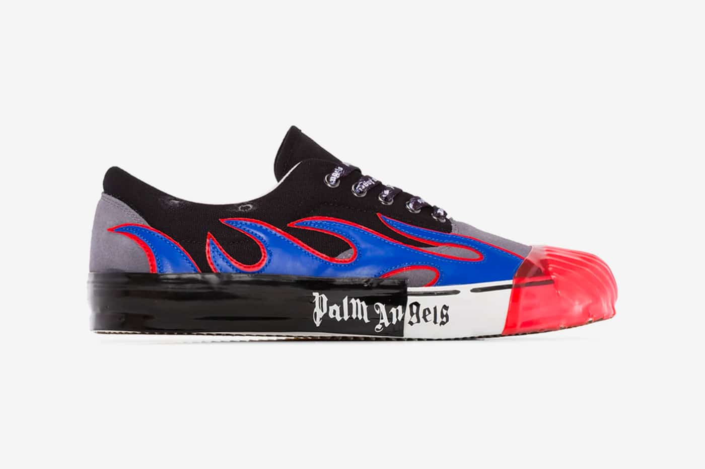 Palm Angels Multicoloured Flame Low Top Sneakers
