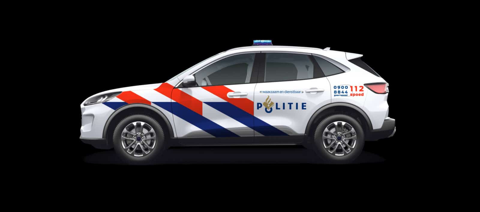 Politie Nederland Ford Kuga nieuw basispolitievoertuig