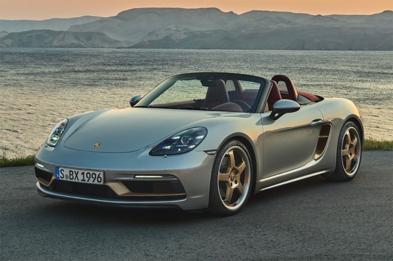Porsche Boxster 25 Years limited edition jubileummodel