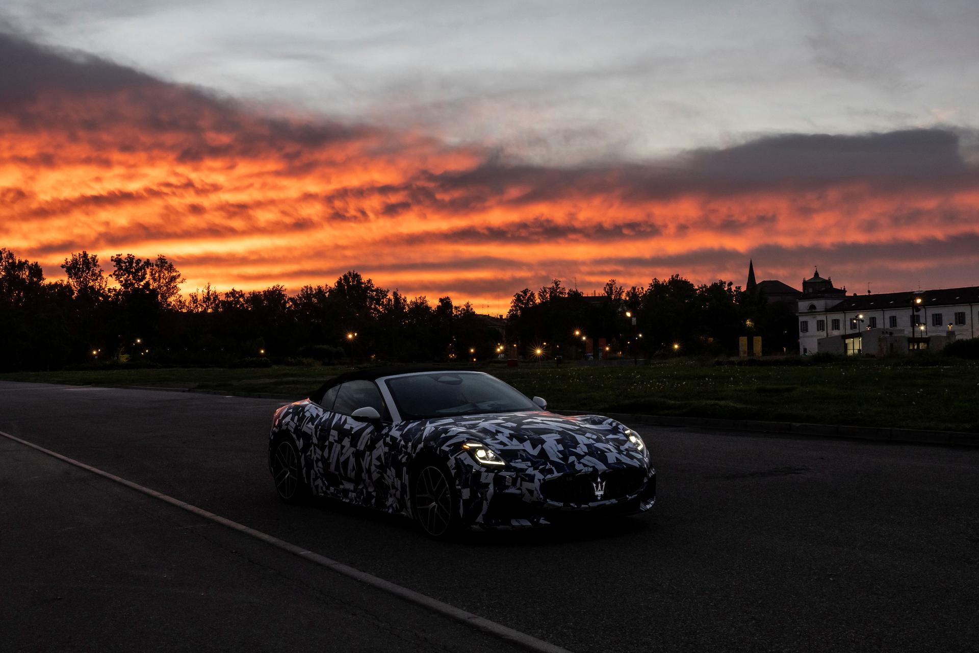 prototype nieuwe Maserati GranCabrio