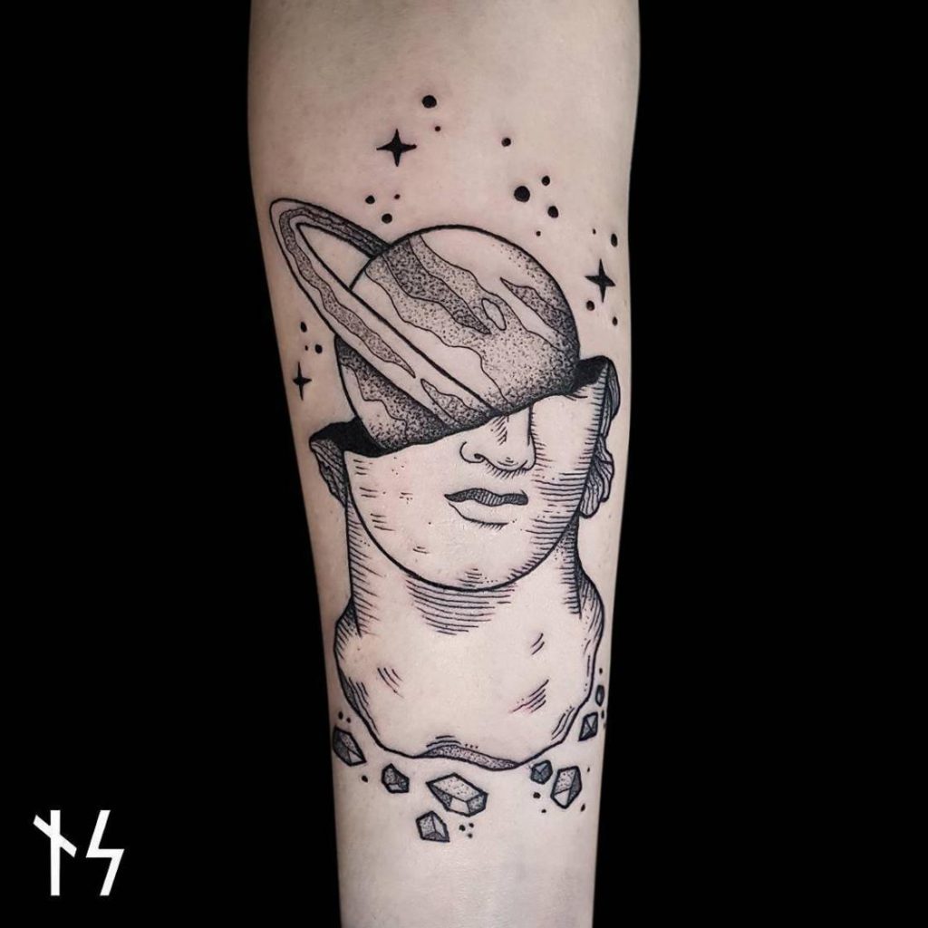 Kosmische tattoos Nik Square
