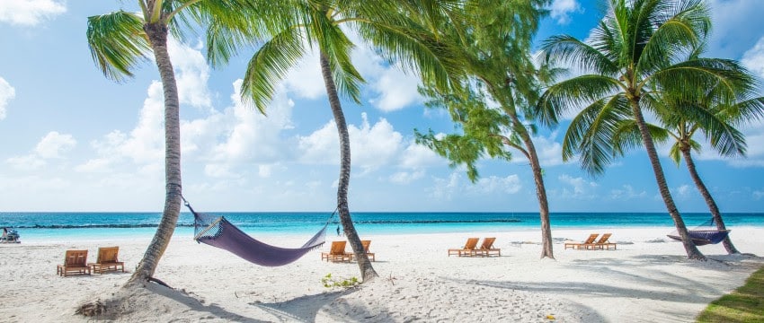 romantische Caribische stranden Sandals Resorts barbados