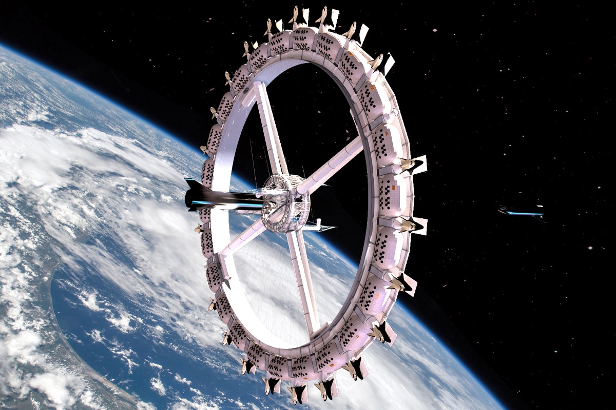 's Werelds eerste ruimtehotel Pioneer Station open in 2025
