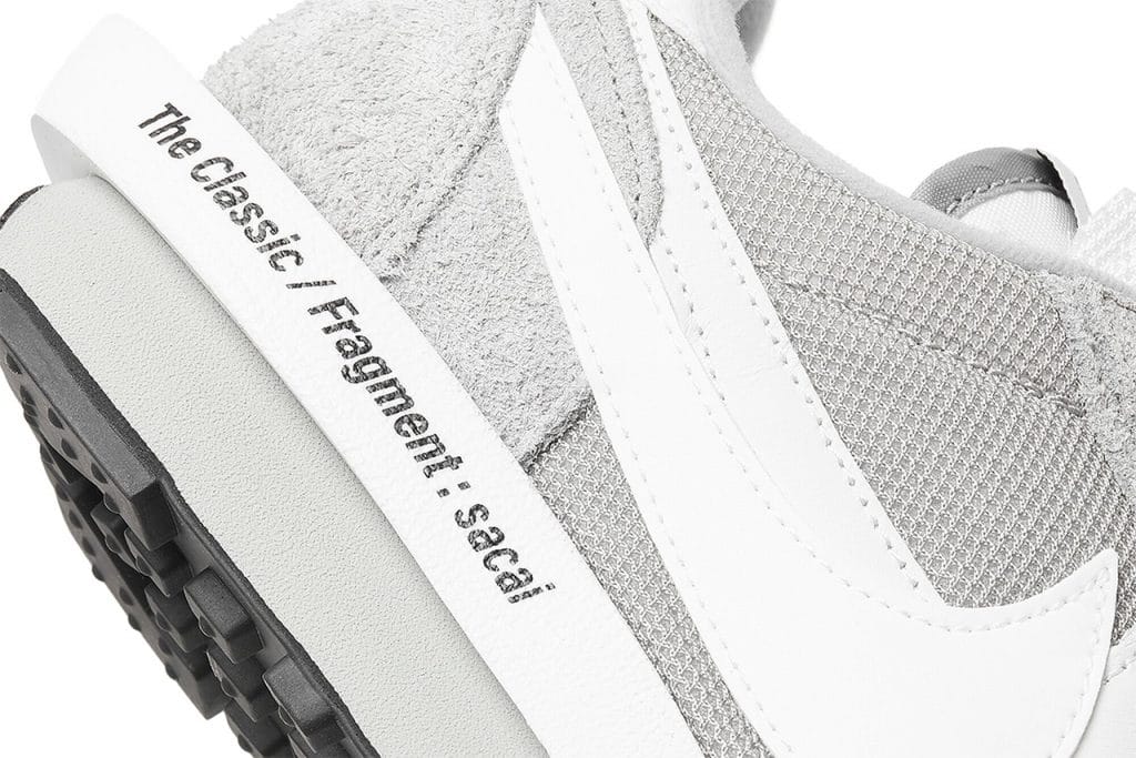 sacai x fragment design x Nike LDWaffle Navy Grey