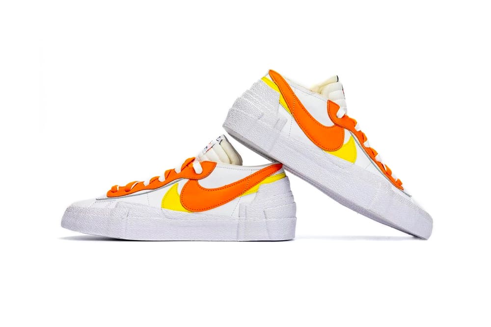 sacai x Nike Blazer Low "Magma Orange"