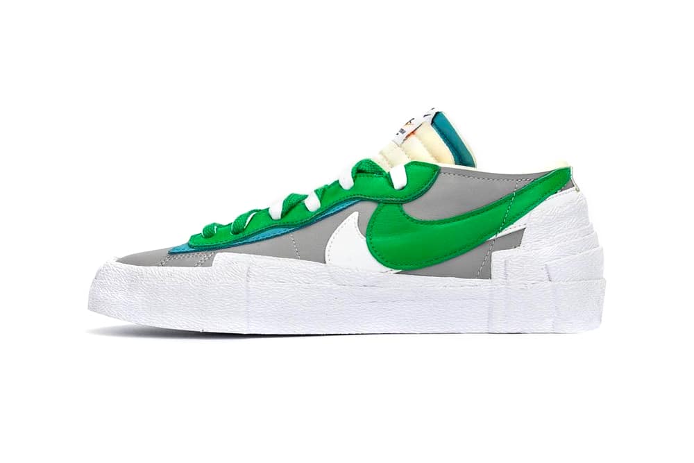 sacai x Nike Blazer Low "Classic Green"